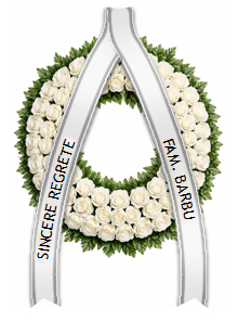 coroana rotunda trandafiri