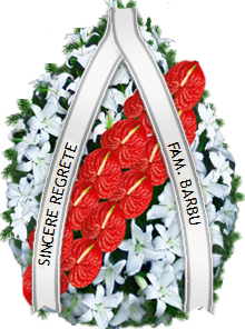 coroana trandafiri anthurium