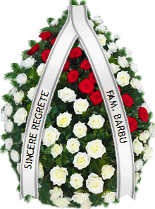 coroana 70 trandafiri