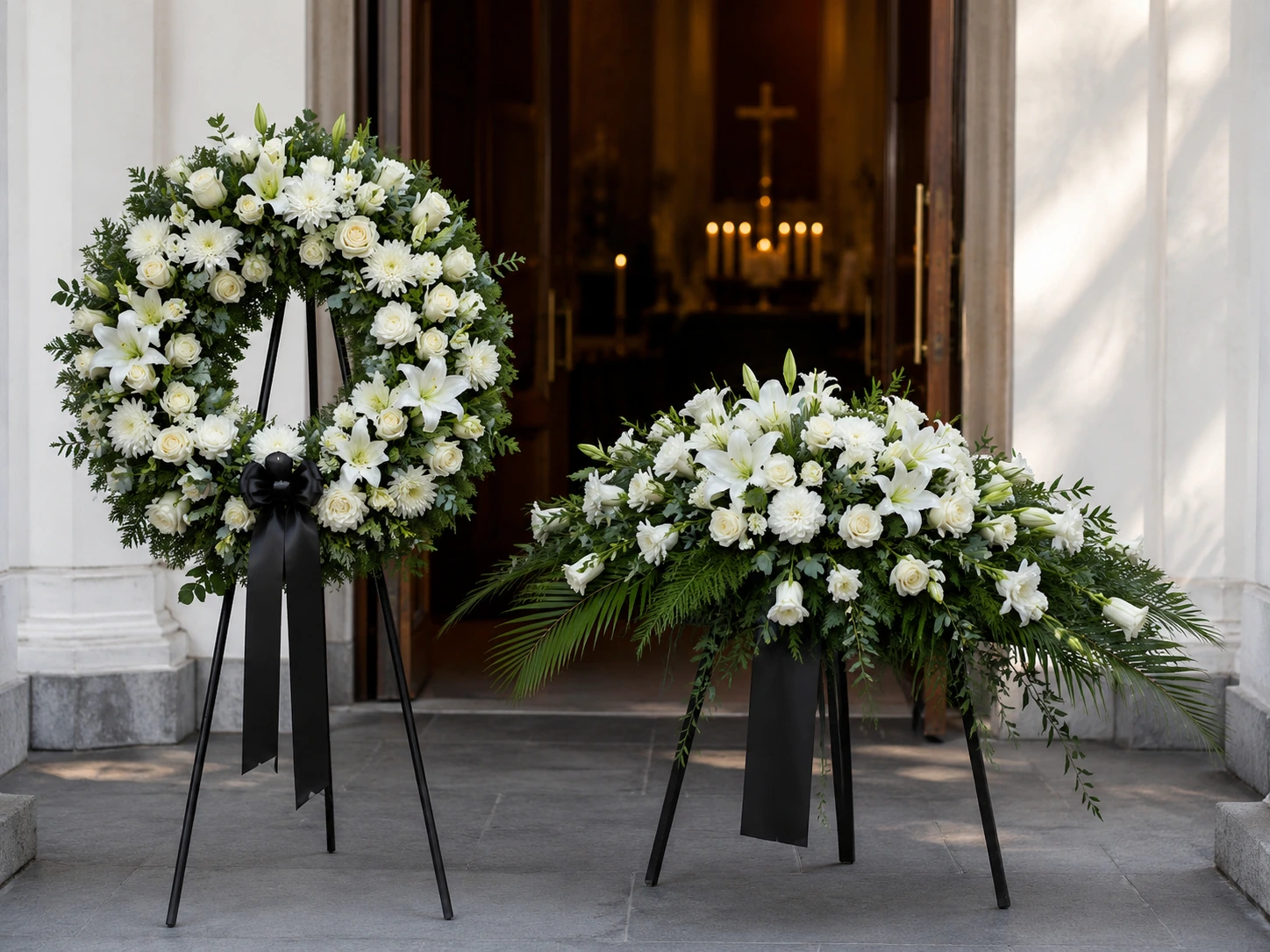 când se alege un aranjament funerar