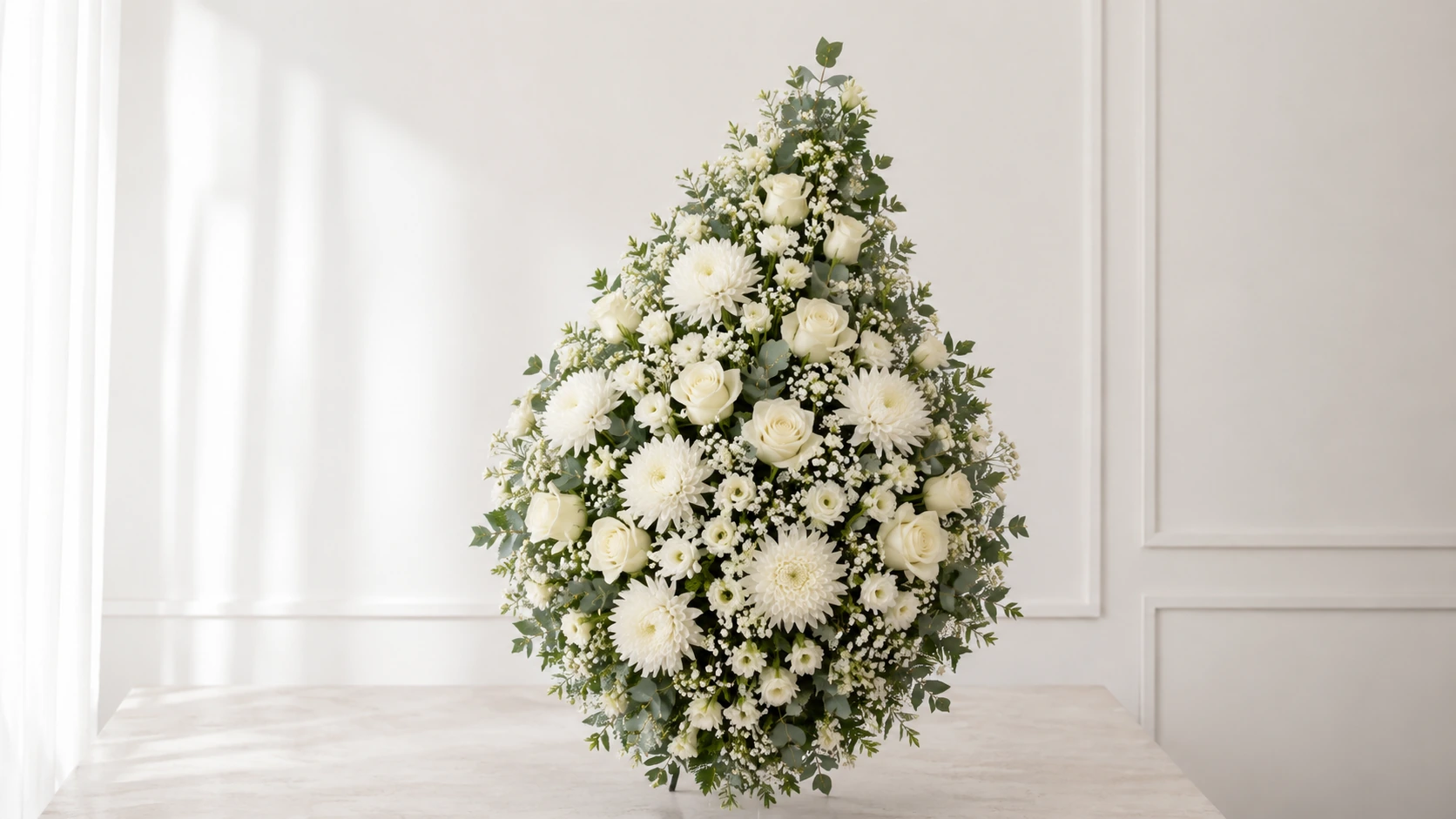 ce flori se pun la coroane funerare