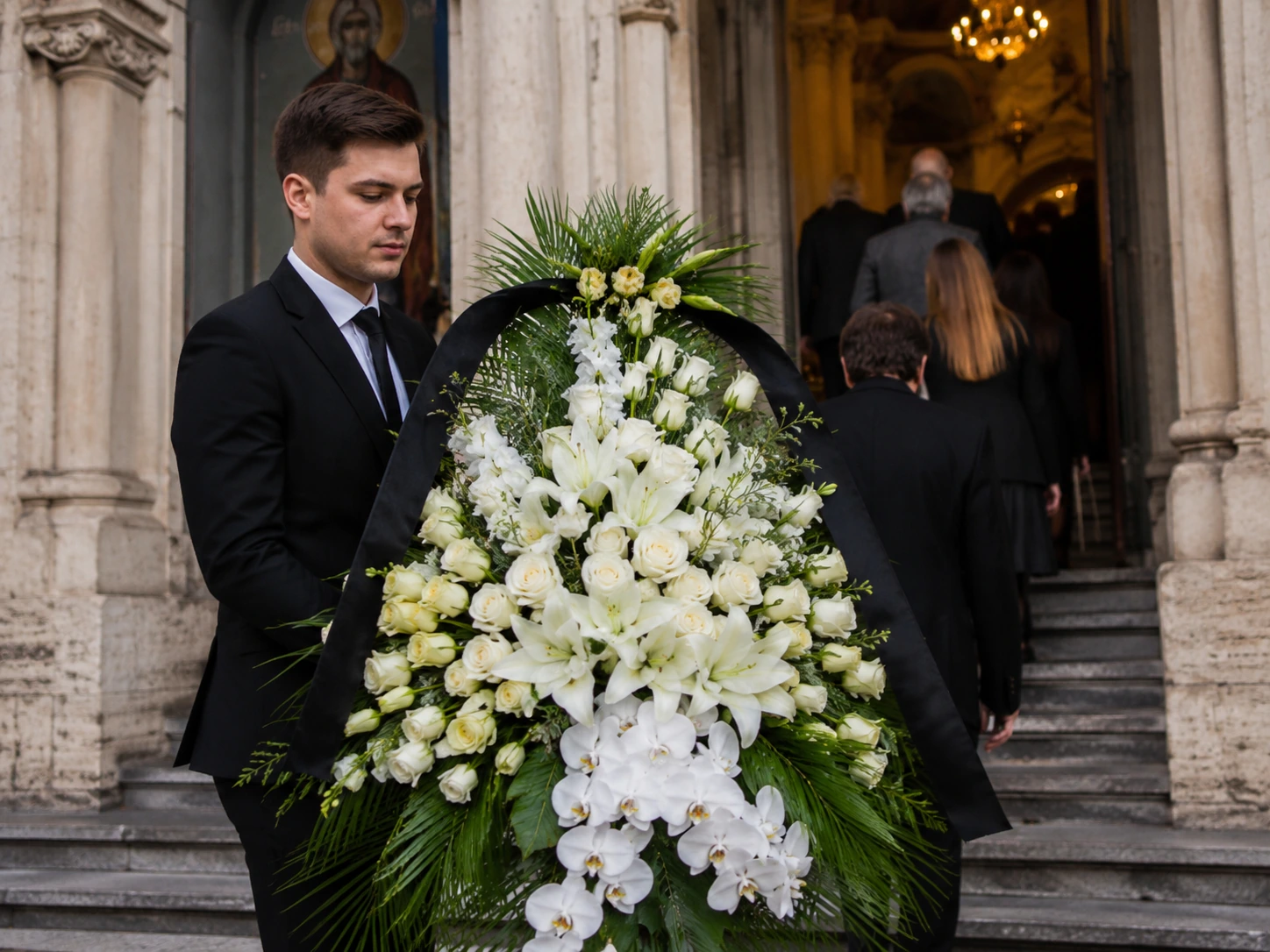 coroane funerare deosebite pentru ultim omagiu