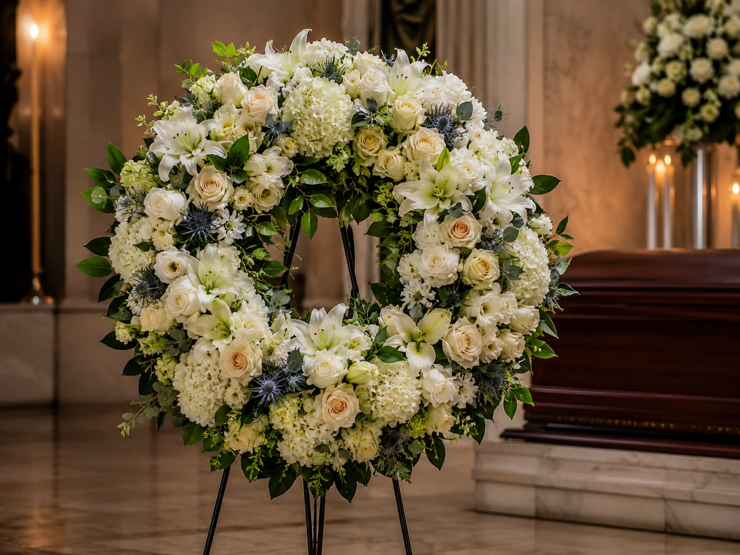 coroane funerare din partea familiei