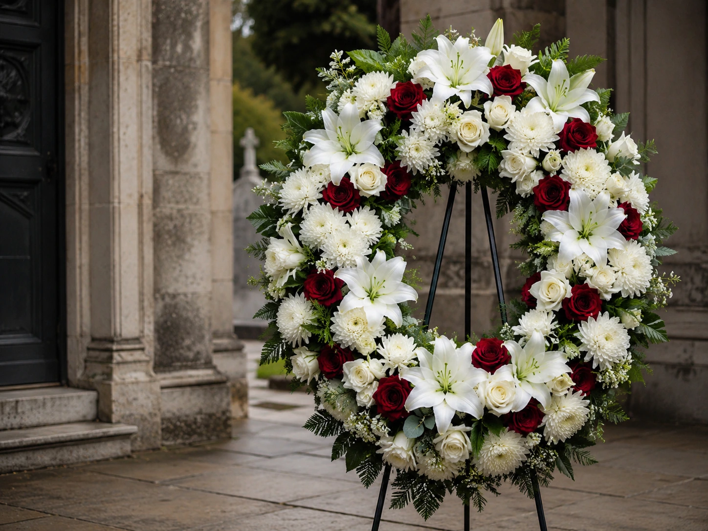 coroane funerare pentru tată