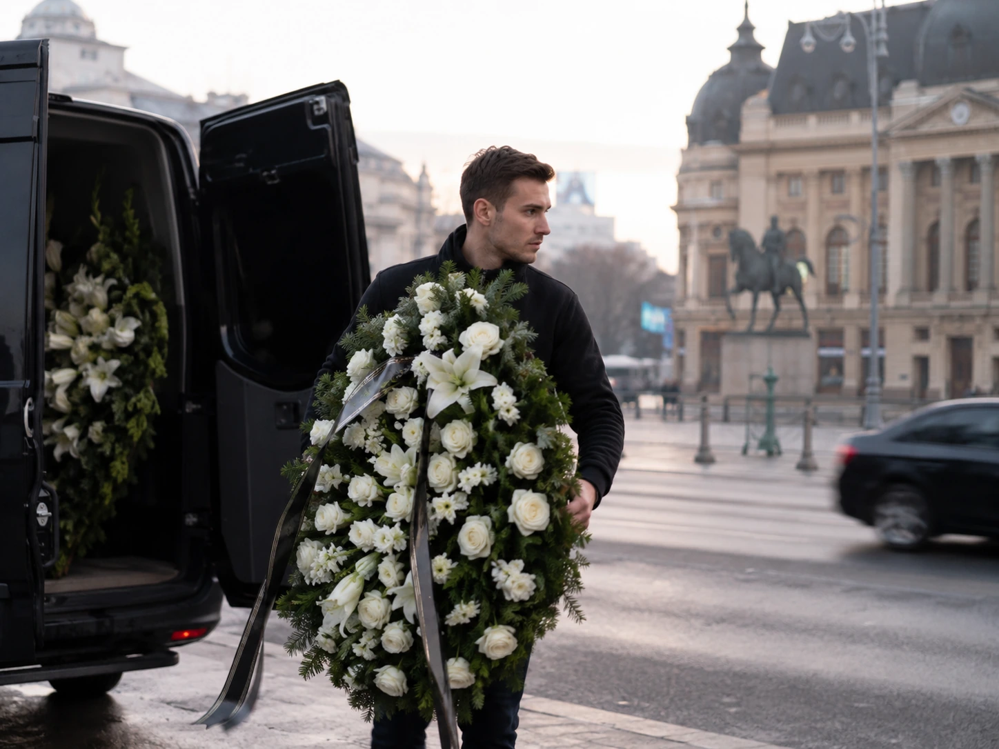 coroane funerare urgente în București