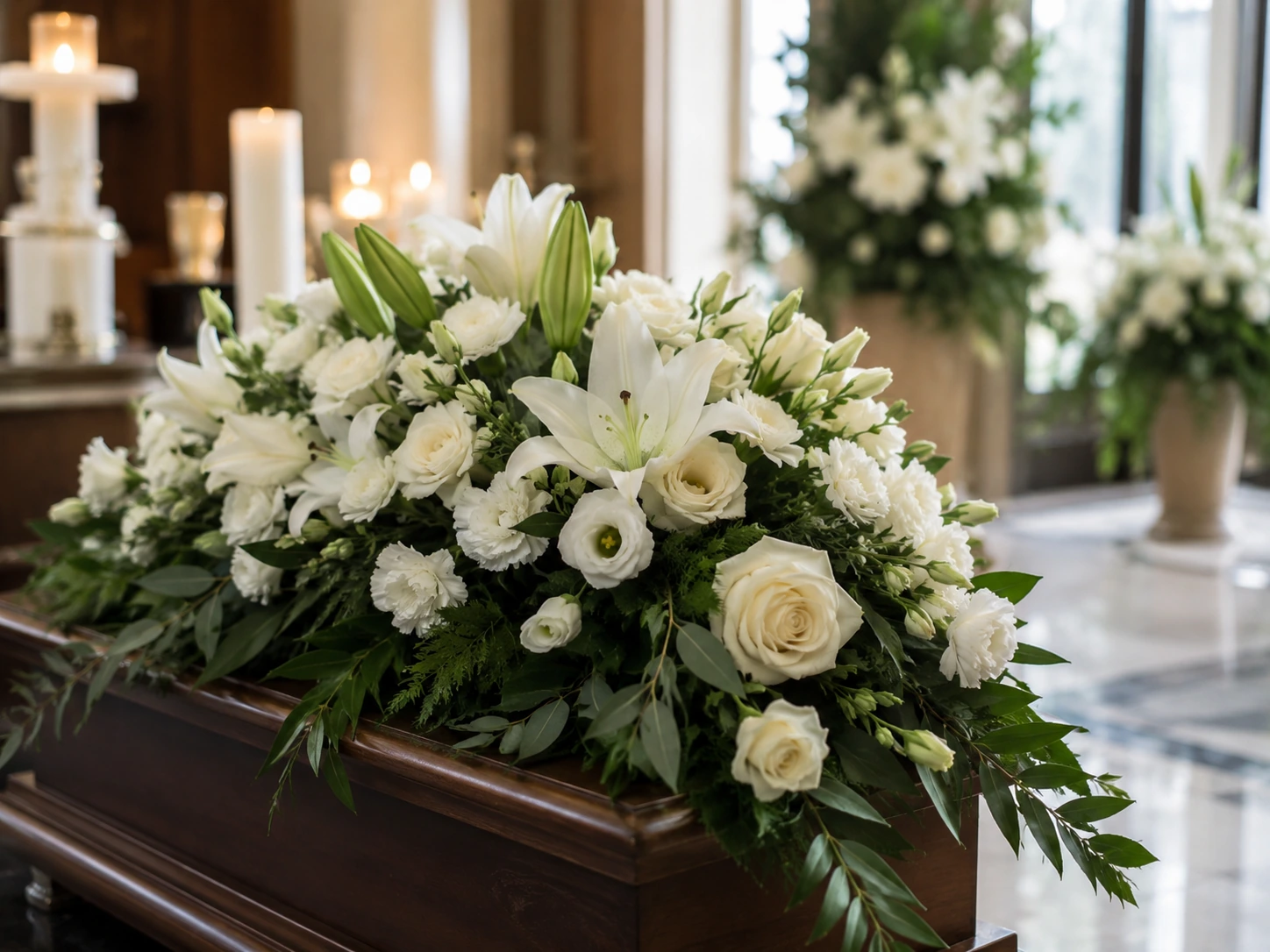 modele de jerbe funerare potrivite