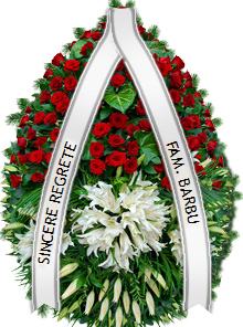 coroana trandafiri boboci crini